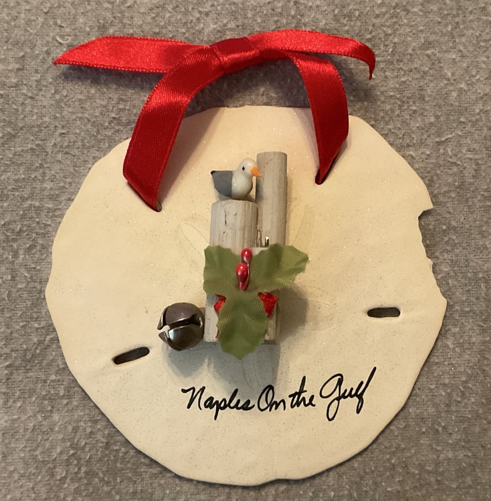 Sand Dollar Ornaments  (Souviners Of Travels) ornament collectible - Main Image 4