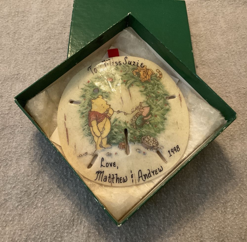 Lenox First Edition U.s.a. Christmas Tree Around The World Ornament New