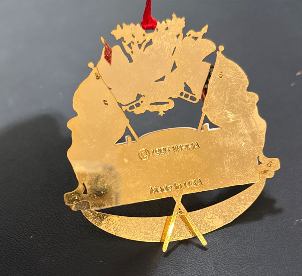 White House - 1995 - Zachary Taylor - White House Christmas Ornament (Zachery Taylor) ornament collectible - Main Image 2