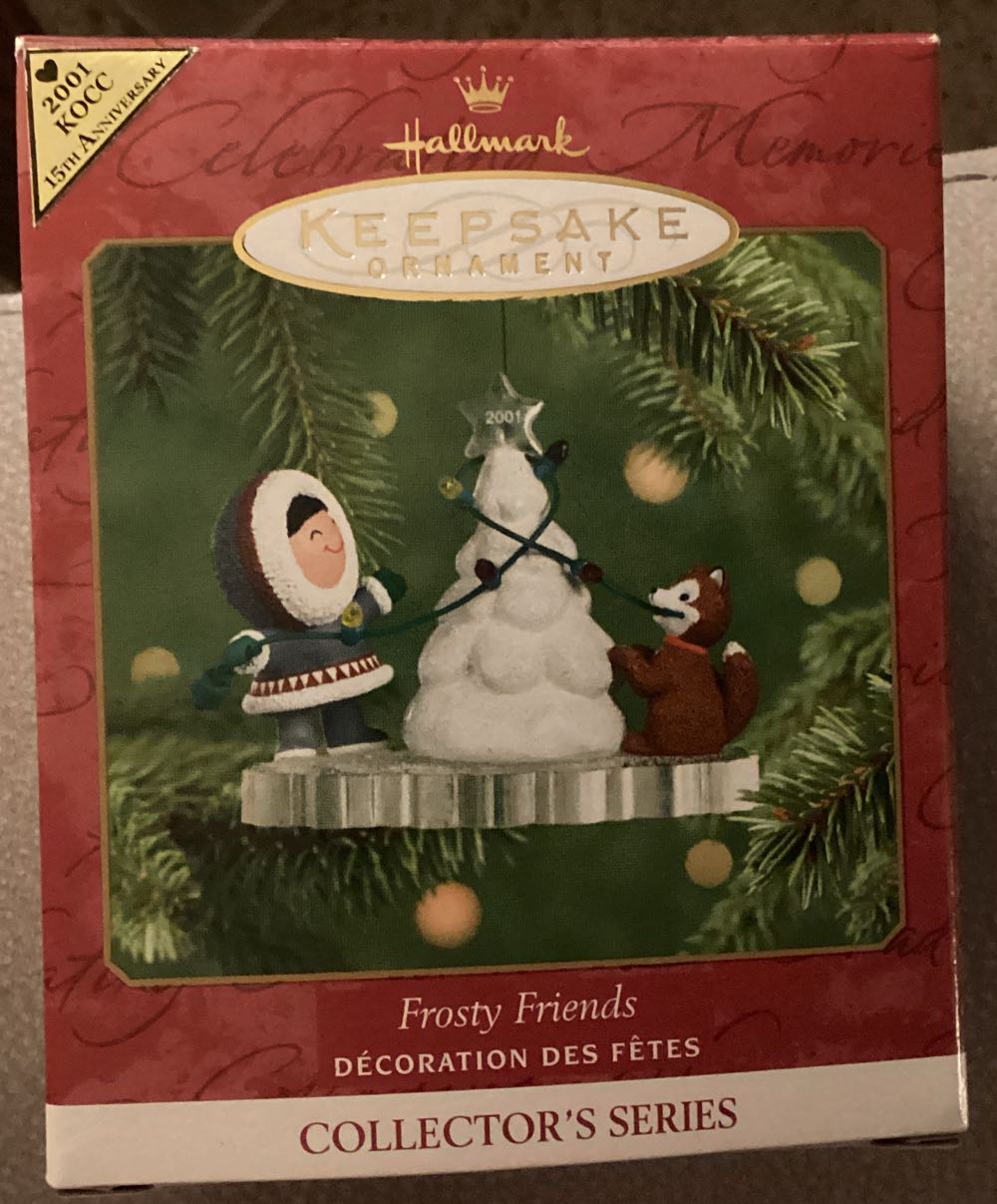 Santa With Glitter Tree