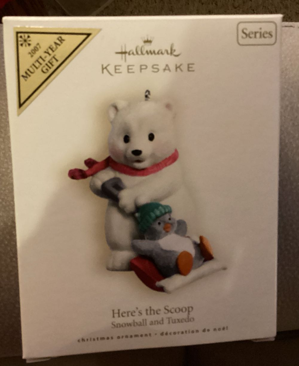 Lenox Holiday Sleigh Candy Dish 1.40 Lb Red & Green