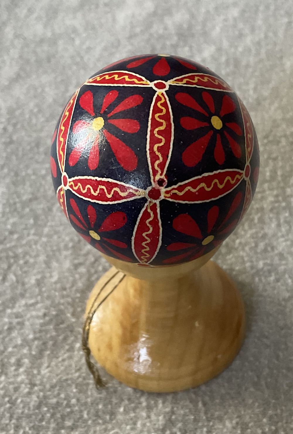 Pysanky Egg  (Handmade) ornament collectible - Main Image 3