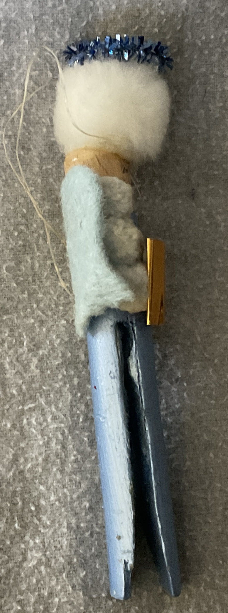 Clothespin Ornament Angel  (Handmade) ornament collectible - Main Image 2