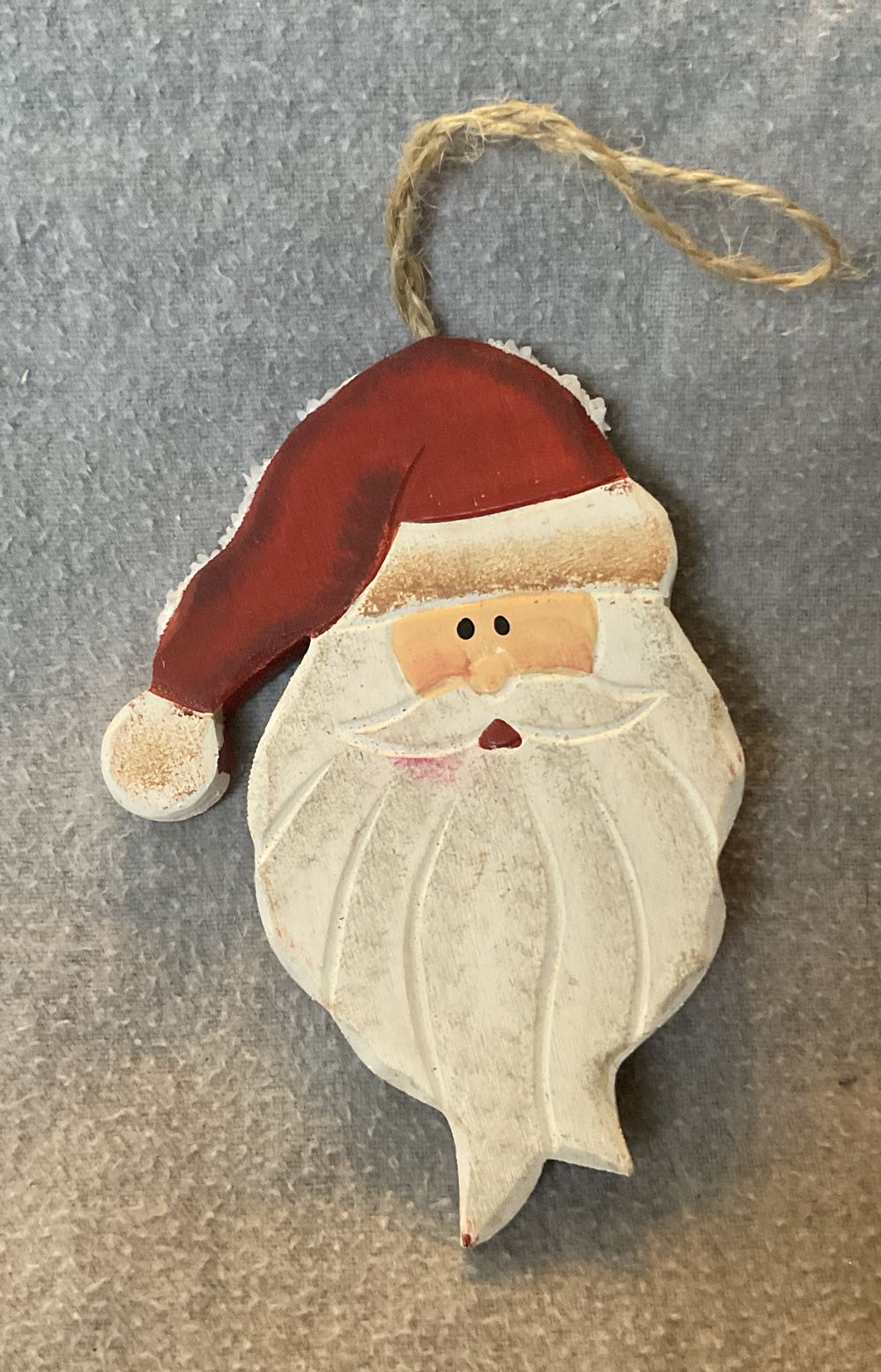 DINOS - Santa On T-rex Wood