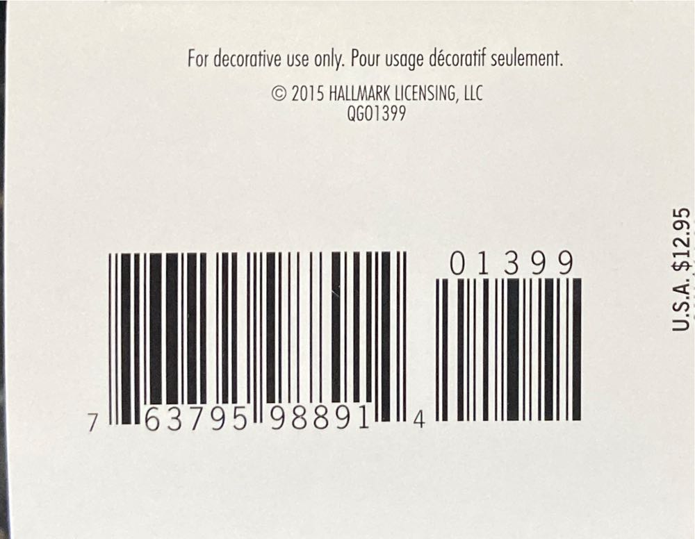 Hallmark Keepsake Ornament Star Slugger Personalized Baseball  ornament collectible [Barcode 763795988914] - Main Image 4