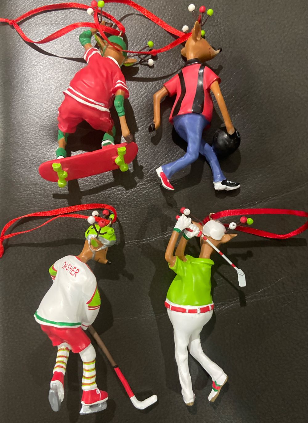 Sports Deer  ornament collectible - Main Image 2