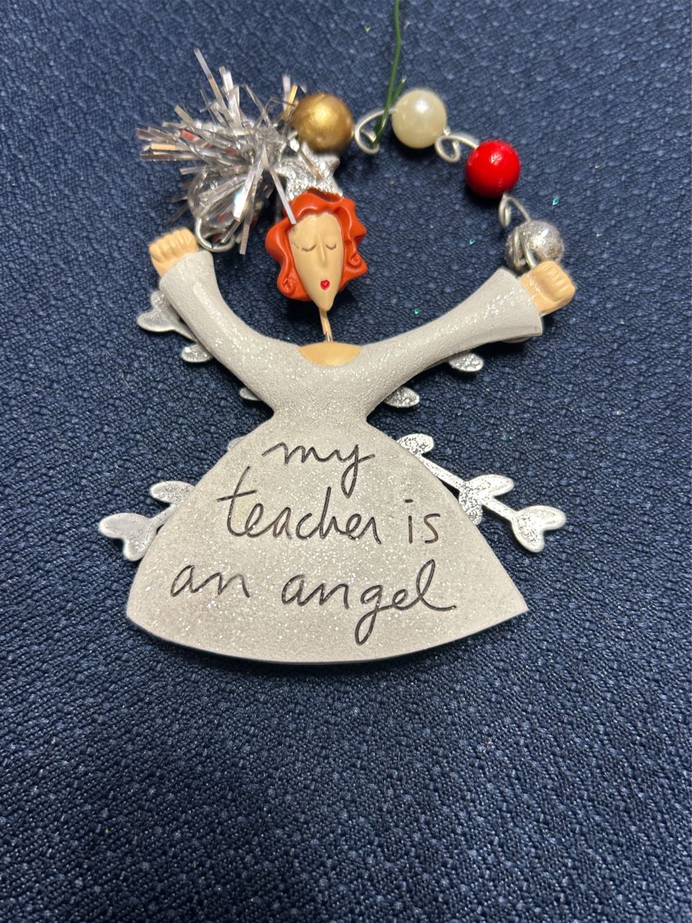 Drama Star Personalized Christmas Tree Ornament