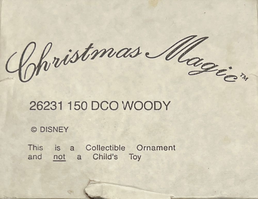 Woody  ornament collectible - Main Image 2
