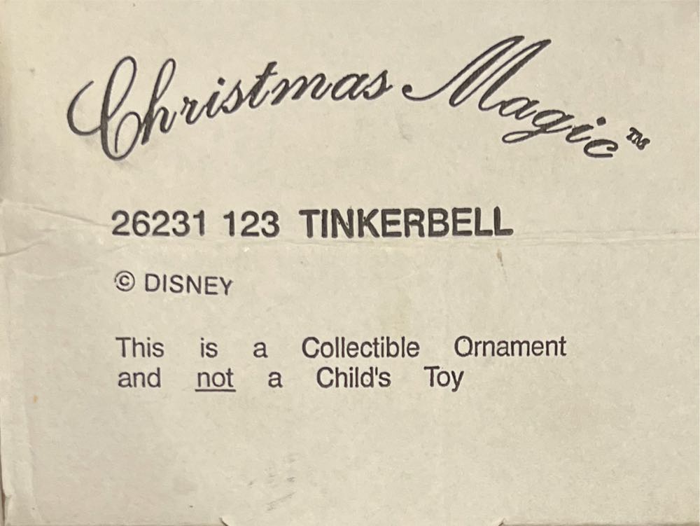 Grolier: Tink  ornament collectible - Main Image 3