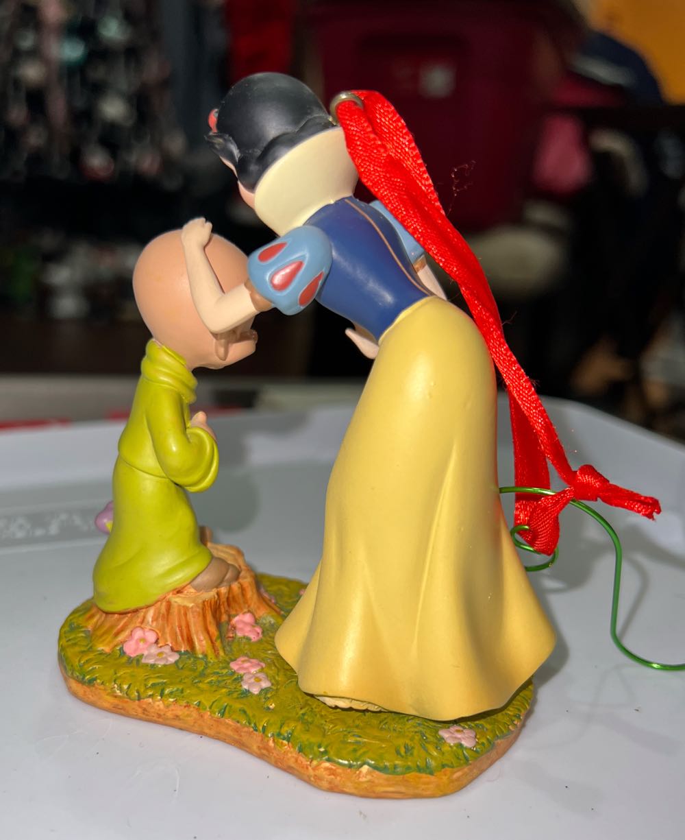 Snow White Dopey  ornament collectible - Main Image 2