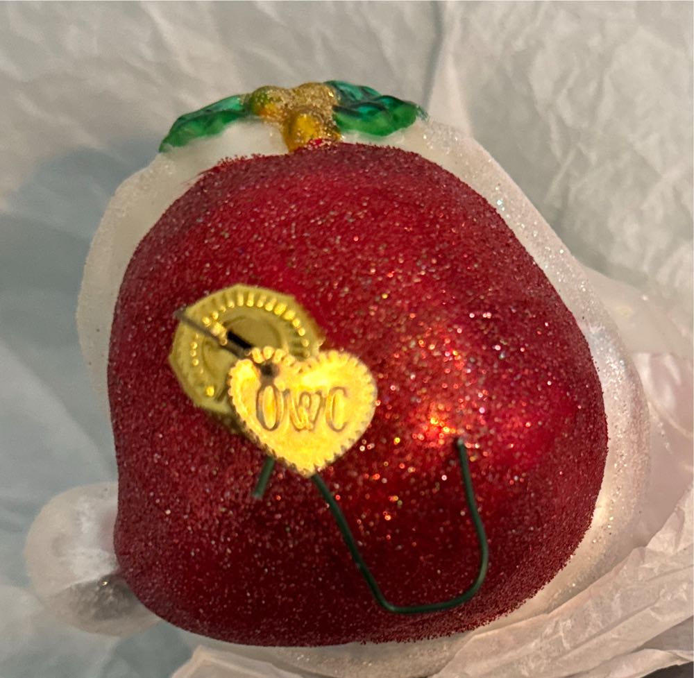 The Glass Santa Claus Ornament  (Santa) ornament collectible - Main Image 3