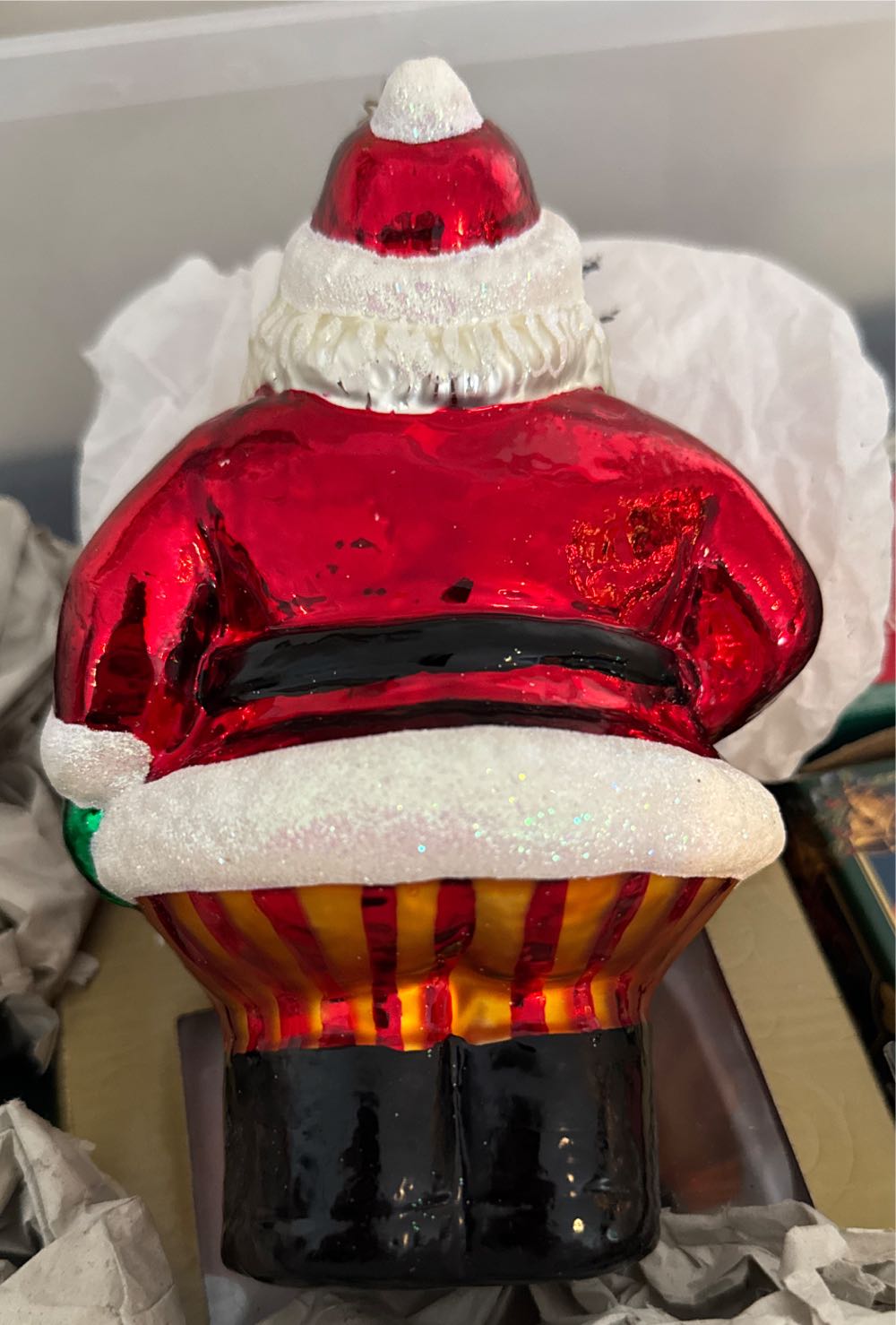 Bowl Full Of Jelly  (Santa) ornament collectible - Main Image 2