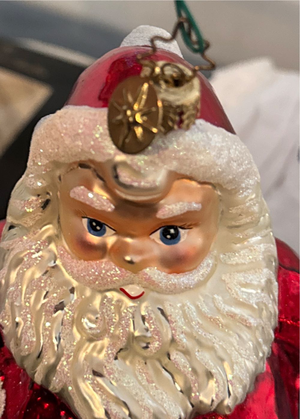 Bowl Full Of Jelly  (Santa) ornament collectible - Main Image 4