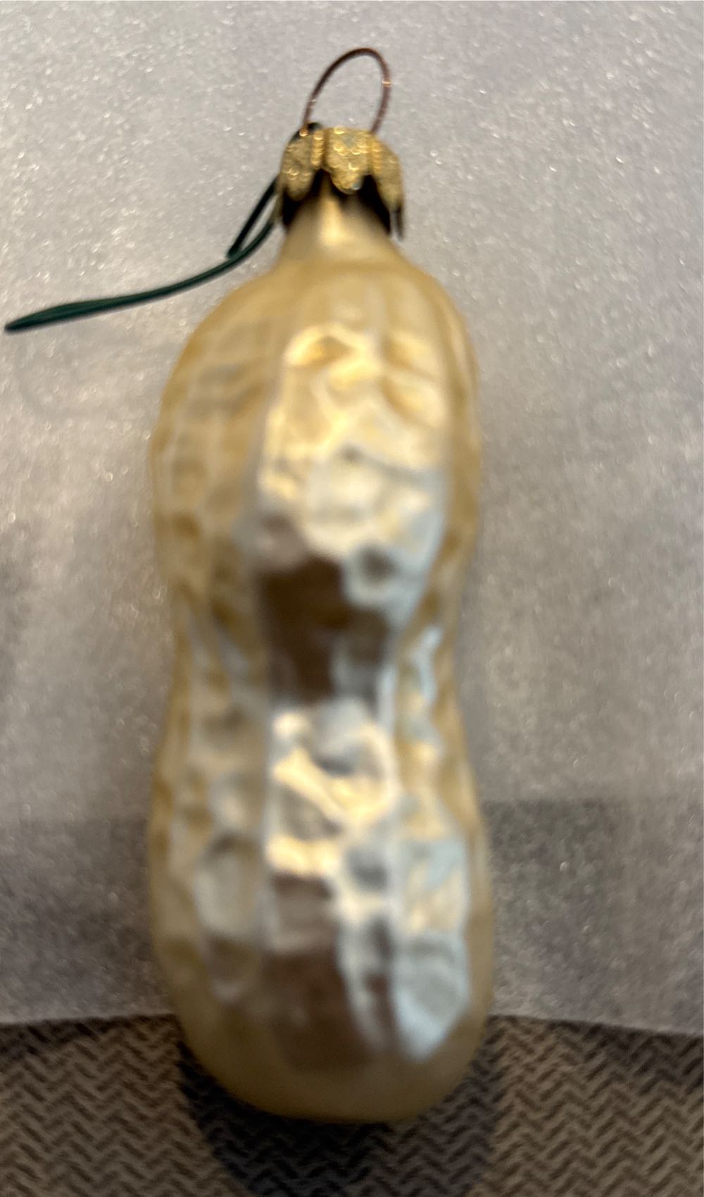 Peanut Ornament  (food) ornament collectible - Main Image 2