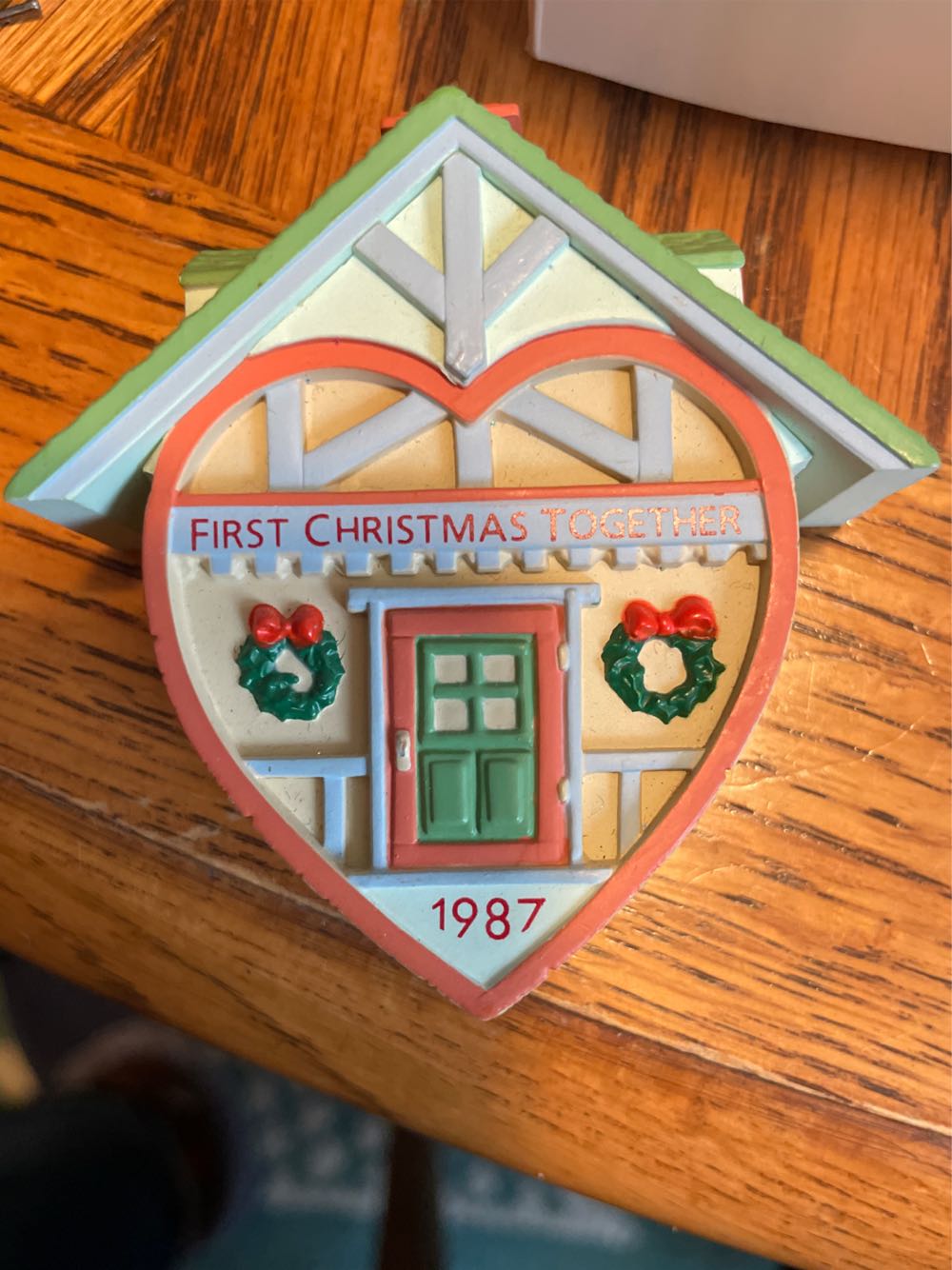 First Christmas Together 1987  (First Christmas) ornament collectible - Main Image 2