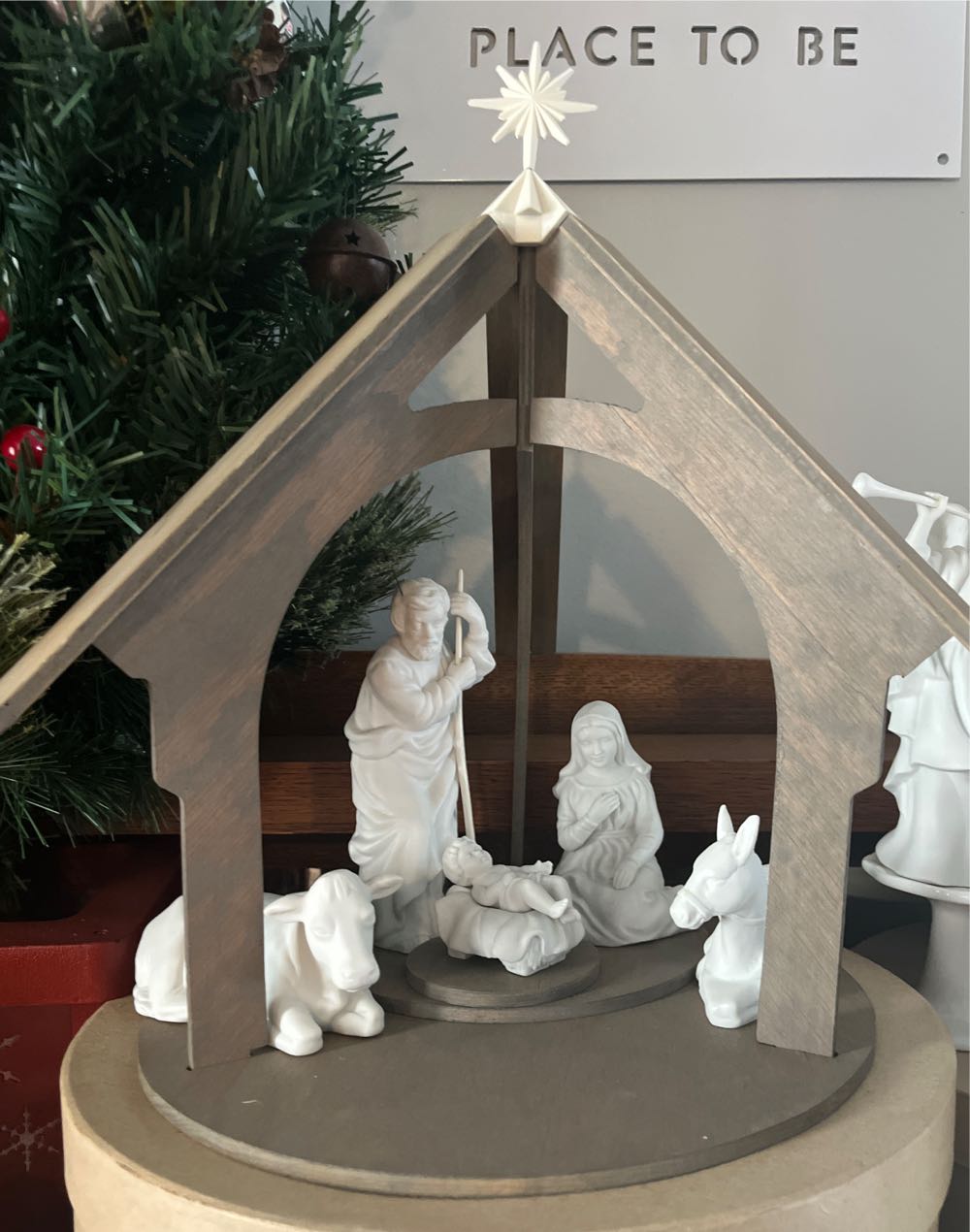 Christmas Nativity. Avon Nativity Collectibles. 1988. Display Stand - Avon Nativity Collectibles (Avon: Display Stand) ornament collectible - Main Image 4