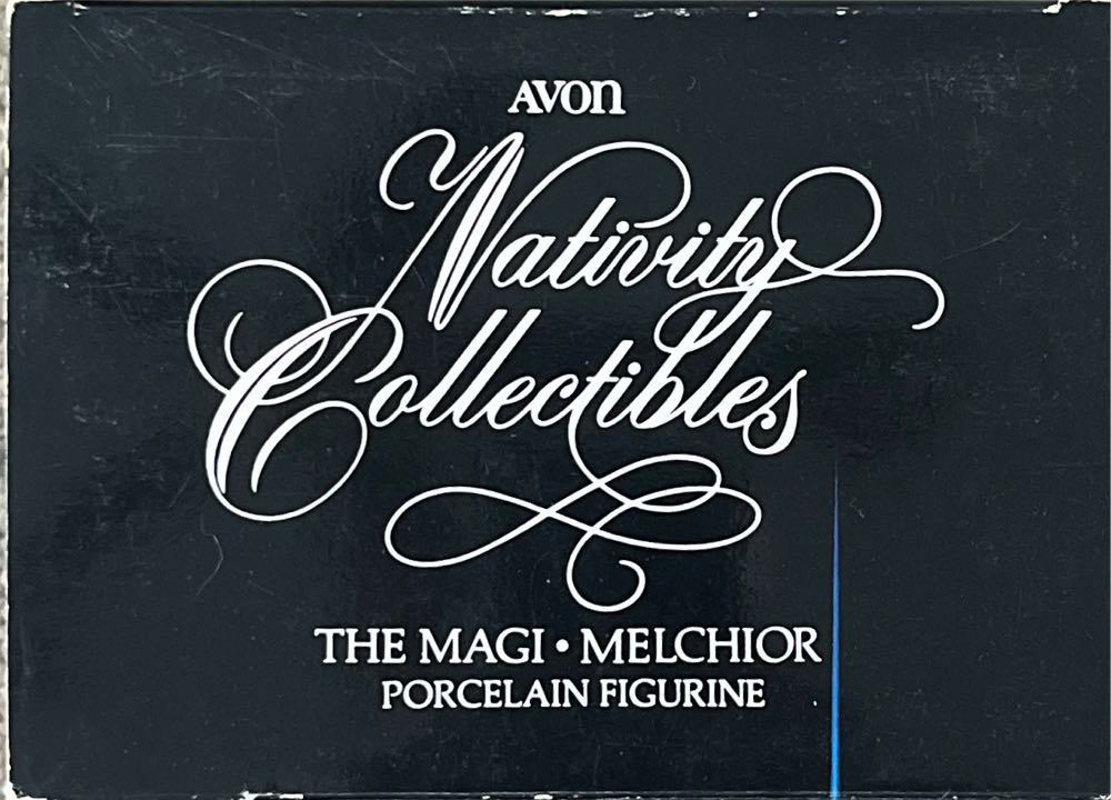 Christmas Nativity. Avon Nativity Collectibles. 1982. The Magi. Melchior. - Avon Nativity Collectibles (Avon: The Magi Melchior) ornament collectible - Main Image 3