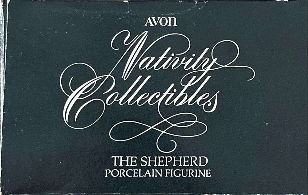 Christmas Nativity. Avon Nativity Collectibles. 1983. The Shepherd. Porcelain Figurine. - Avon Nativity Collectibles (Avon: The Shepherd) ornament collectible - Main Image 3