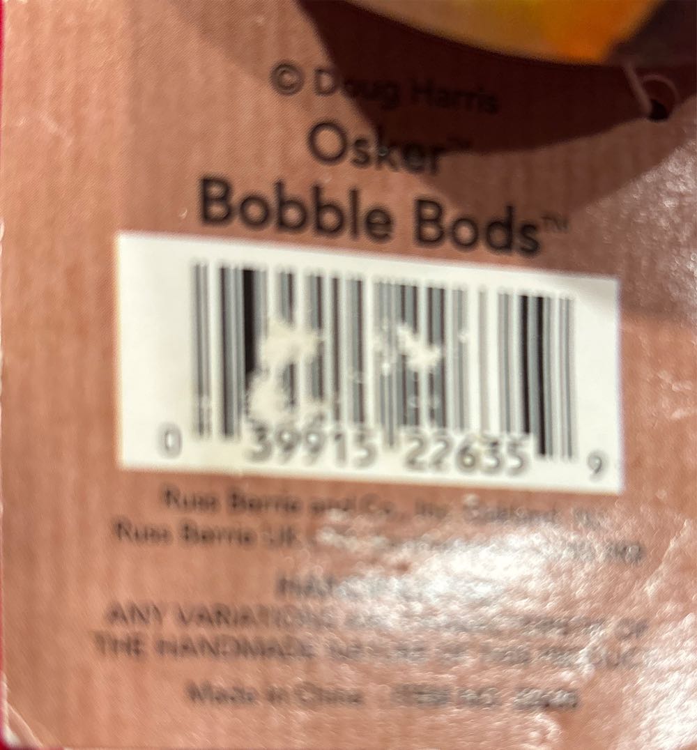 Bobble Bods Oskar - Bobblehead (Bobble Bods) ornament collectible - Main Image 5