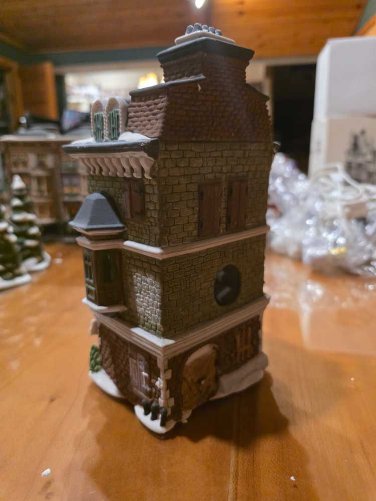 The Flat Of Ebenezer Scrooge - Dickens Village Series ornament collectible - Main Image 2
