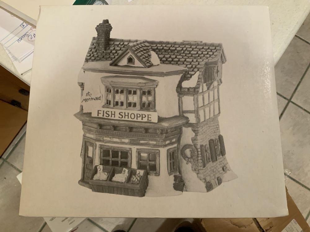 Walt Disney Fantasia Mickey Mouse Used Ornament Box Damage