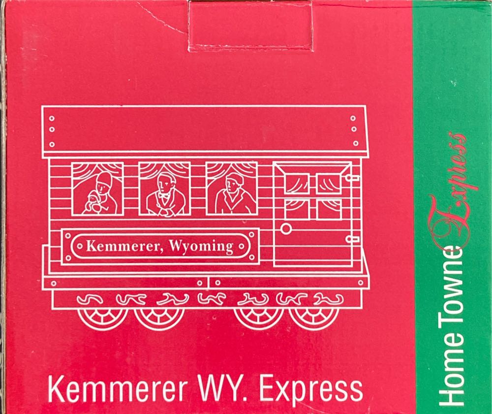 Home Towne Express Edition Kemmerer Wy. Express  ornament collectible [Barcode 033911034703] - Main Image 2