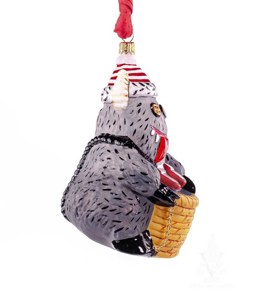 Cuddly Krampus  (Folk Art) ornament collectible - Main Image 2