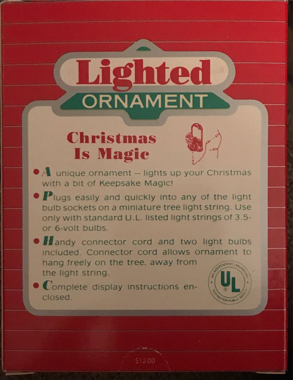 Christmas is Magic - None (Hallmark Keepsake Magic) ornament collectible - Main Image 3