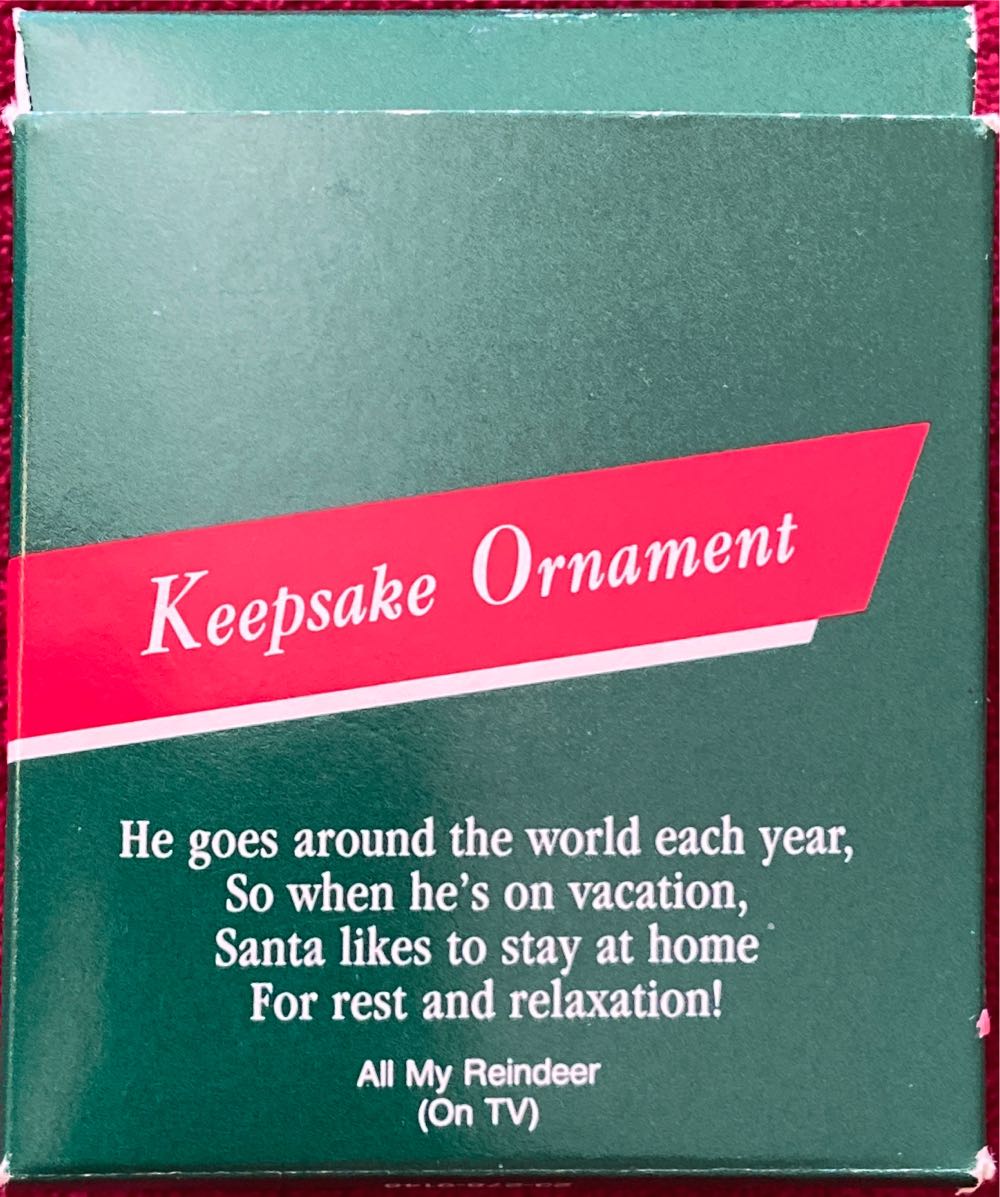 TV Break - No Series (Santa) ornament collectible - Main Image 3