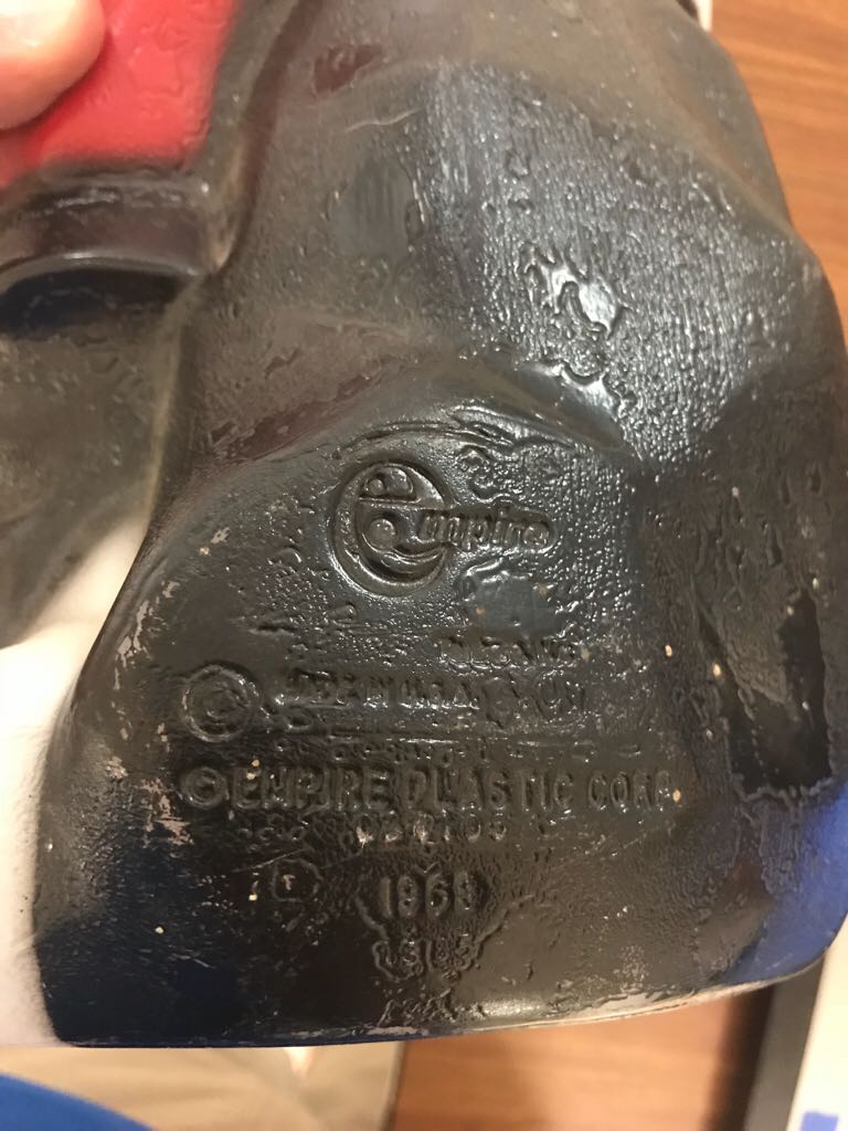 Empire - Christmas - Santa With Bell - Santa (Blow Mold) ornament collectible - Main Image 2