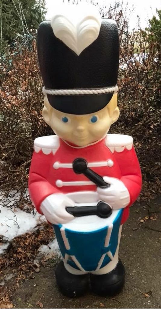 Grand Venture - Christmas - Drummer Boy - Blue Drum Edition - Infantry (Blow Mold) ornament collectible - Main Image 1
