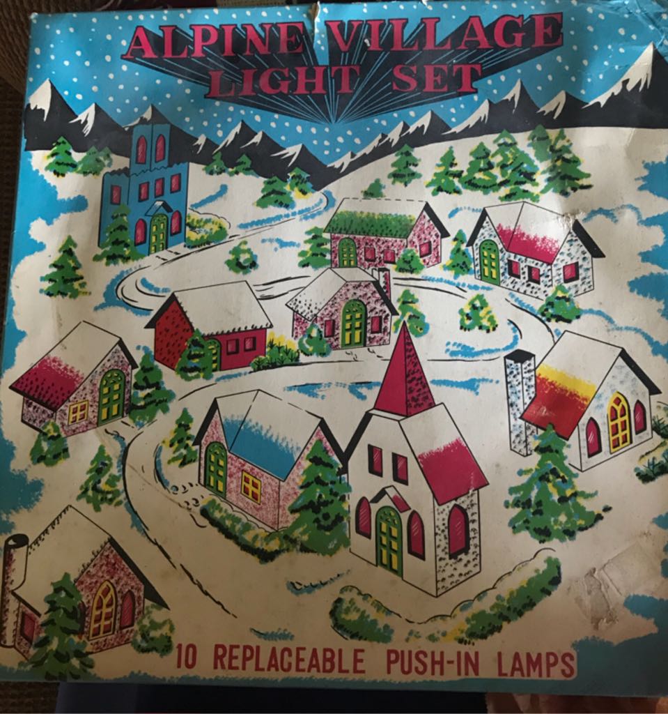 Putz - House - White - Alpine Village Set (Putz Village) ornament collectible - Main Image 2