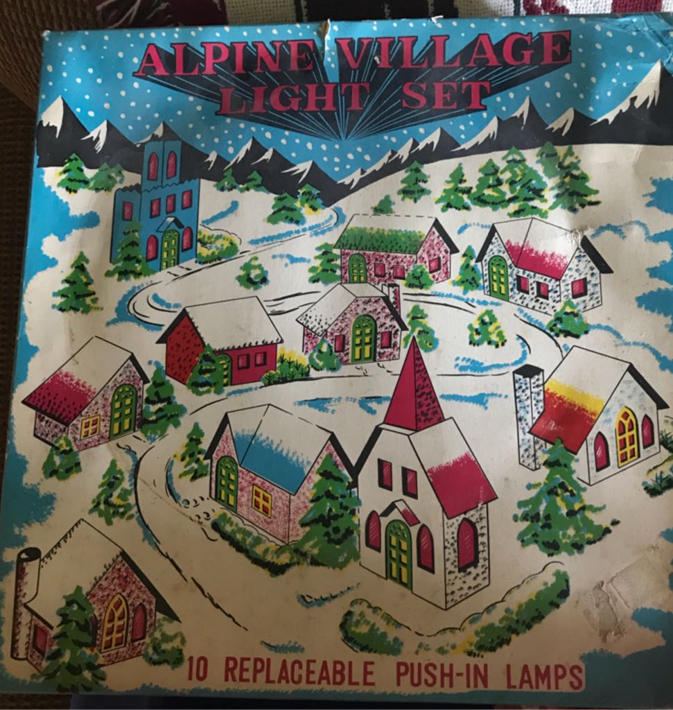 Putz - Church - White - Alpine Village Set (Putz Village) ornament collectible - Main Image 2