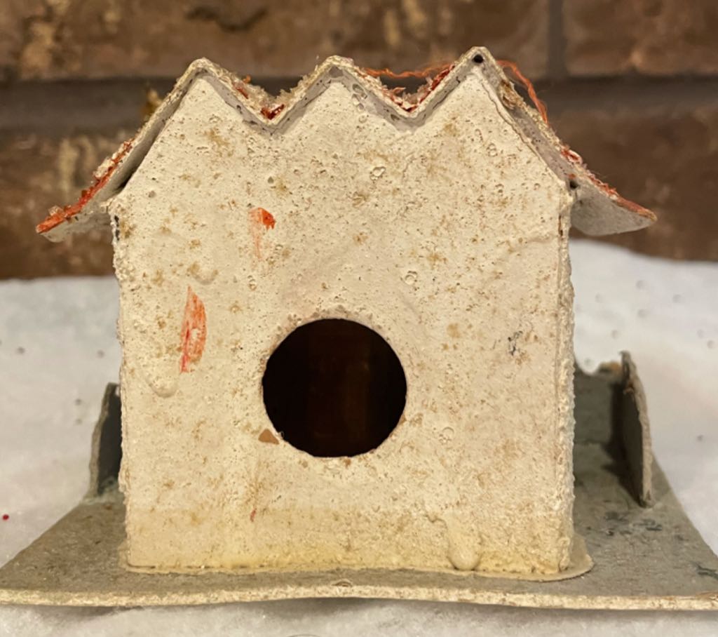 Putz - Village - White With Curvy Fence - House (Putz Village) ornament collectible - Main Image 2