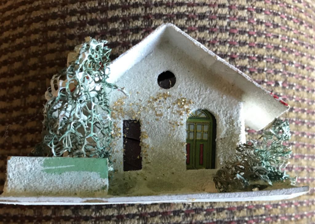 Putz - Village - House - White - House (Putz Village) ornament collectible - Main Image 1