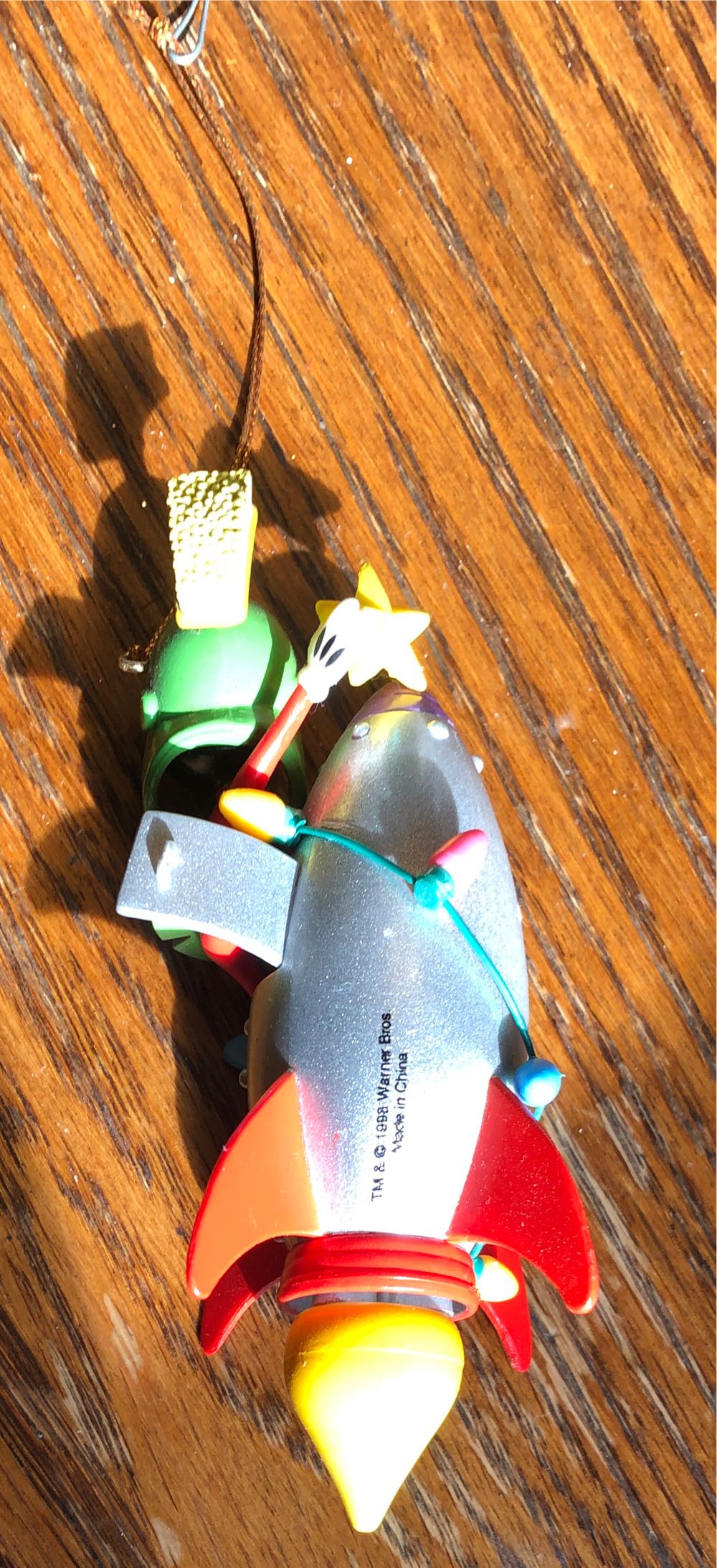 Marvin The Martian Christmas Rocket - Marvin The Martian (Looney Tunes) ornament collectible - Main Image 3