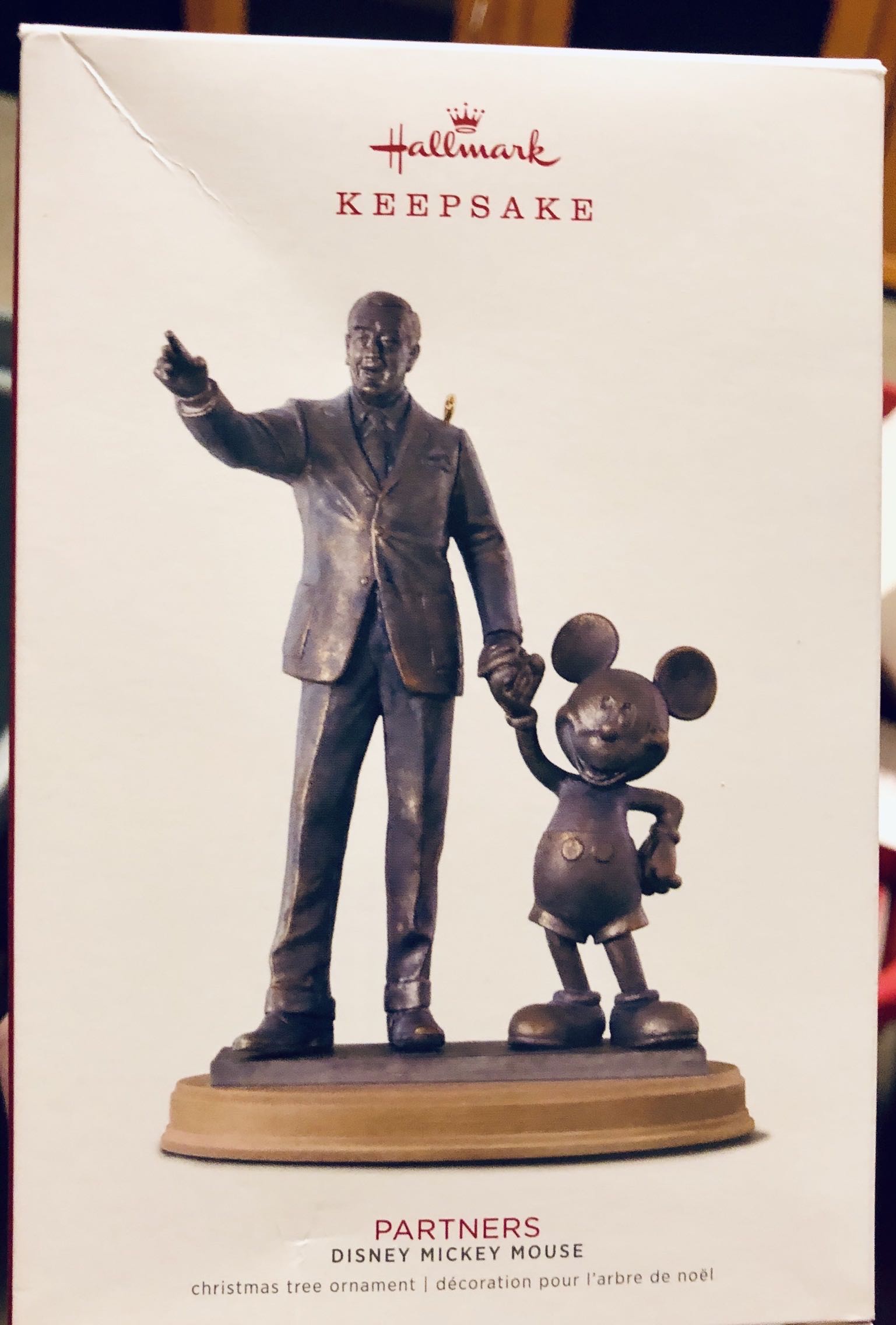 Partners - Disney (Walt) ornament collectible [Barcode 763795386390] - Main Image 2