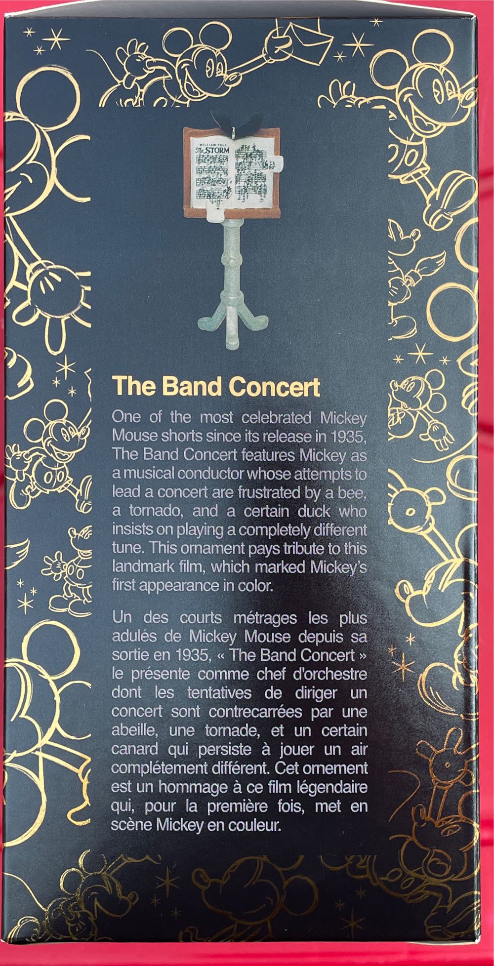 The Band Concert - Mickey And Friends (Black Box Edition) ornament collectible [Barcode 465056028789] - Main Image 2