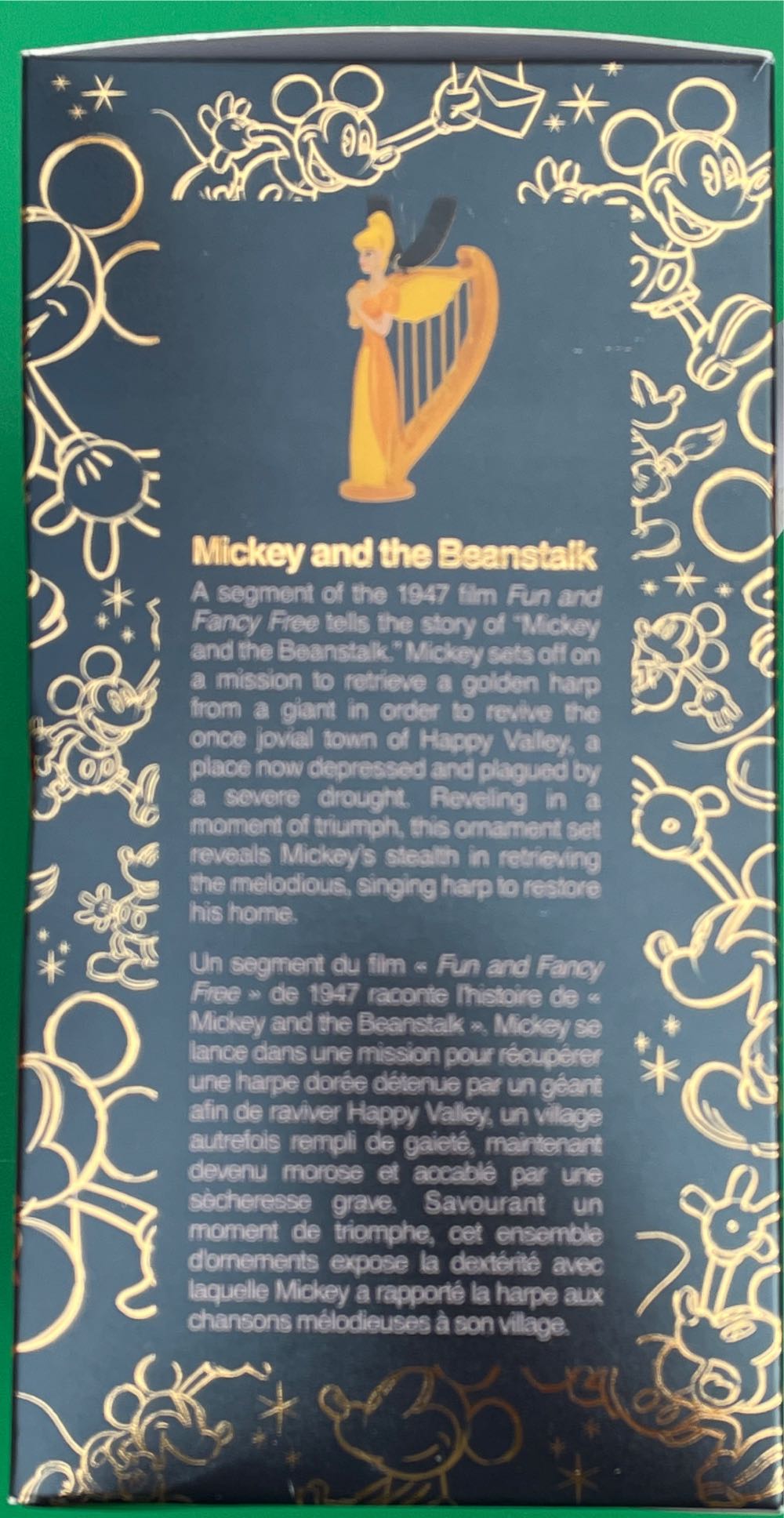 Mickey And The Beanstalk  (Disney Sketchbook Ornament Collection) ornament collectible [Barcode 465057424764] - Main Image 2