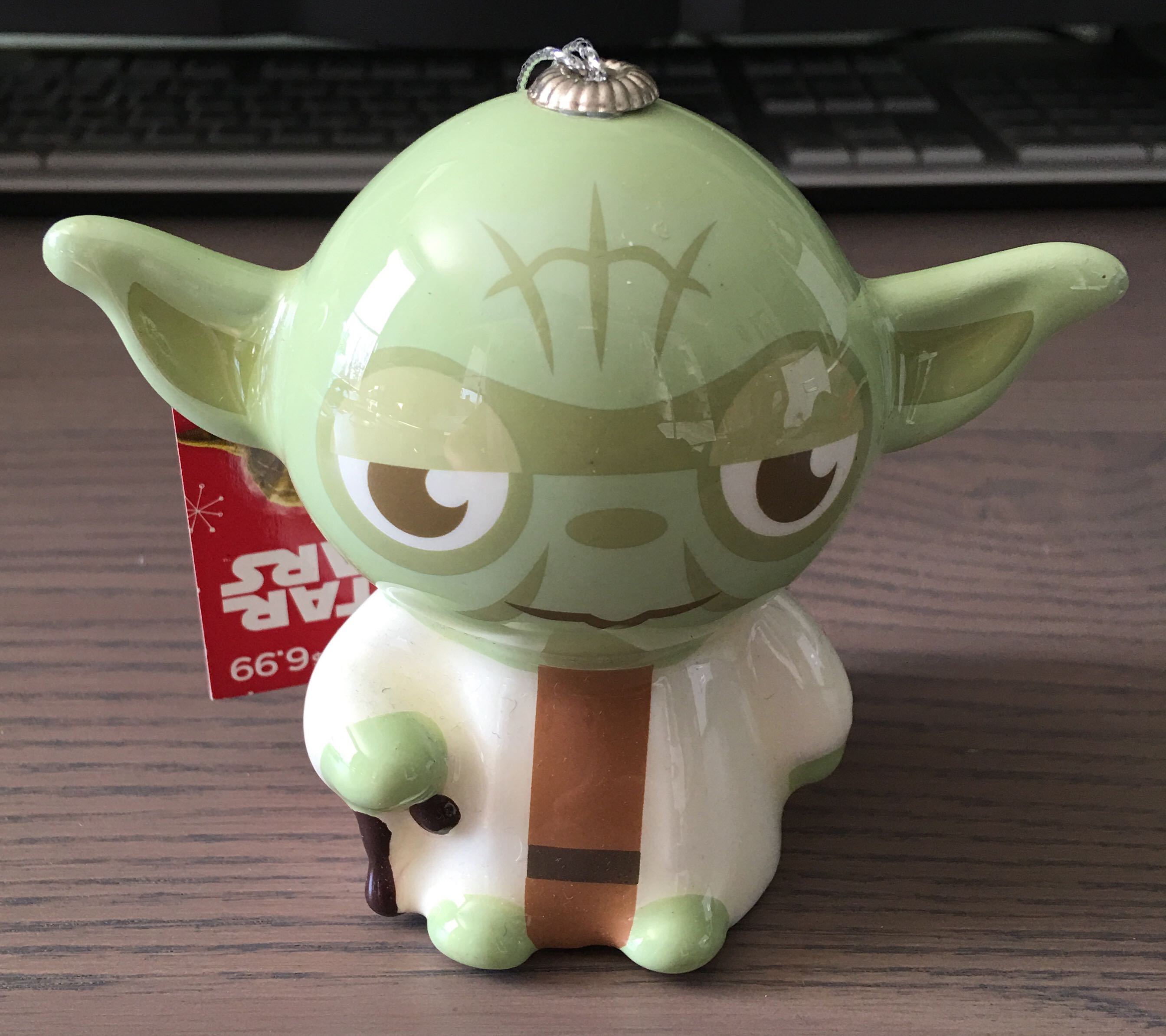 Hallmark Christmas Tree Ornament Yoda - Hallmark Star Wars (Star Wars) ornament collectible [Barcode 763795059218] - Main Image 2