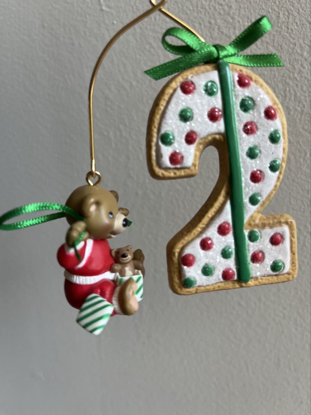 My Second Christmas - Child’s Age Collection Series (Child’s Age Collection) ornament collectible [Barcode 795902136505] - Main Image 3