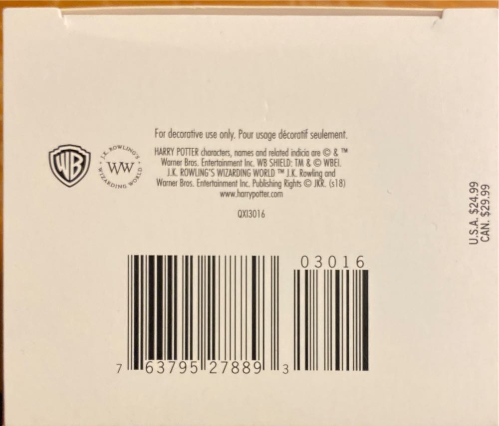 First Impressions - Keepsake (Harry Potter) ornament collectible [Barcode 763795278893] - Main Image 4