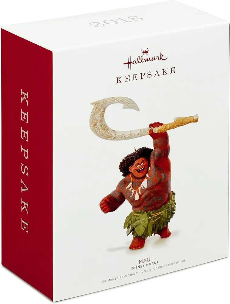 Maui - Disney Moana (Movie) ornament collectible [Barcode 763795292028] - Main Image 3