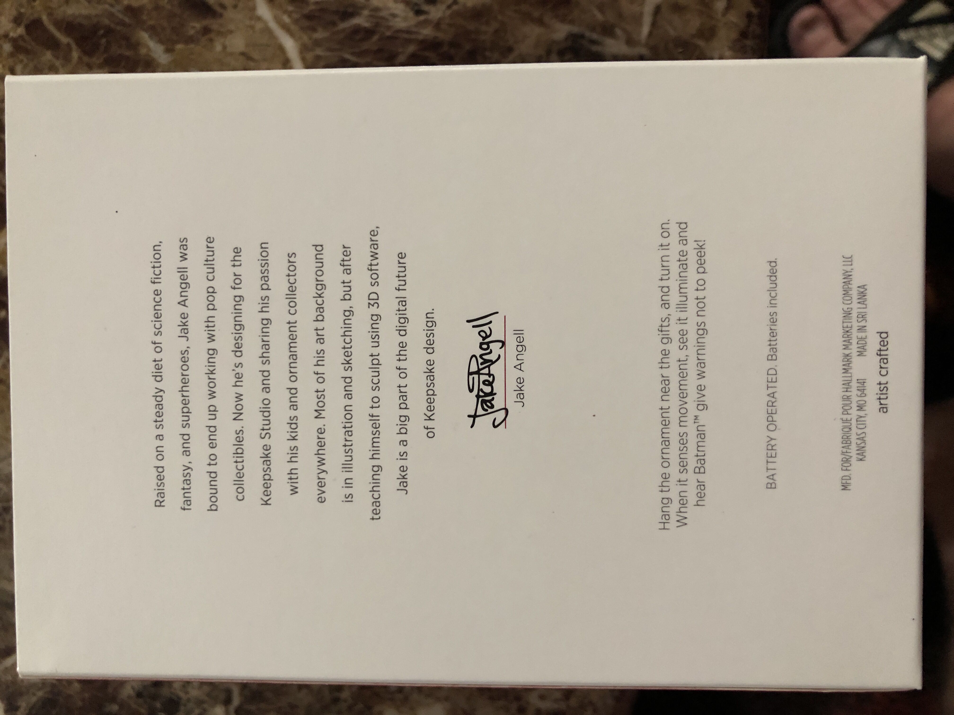 Batman Peekbuster - Batman (Batman) ornament collectible [Barcode 763795373383] - Main Image 2