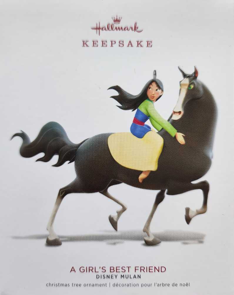 A Girl’s Best Friend - Mulan (Disney) ornament collectible [Barcode 763795395125] - Main Image 3