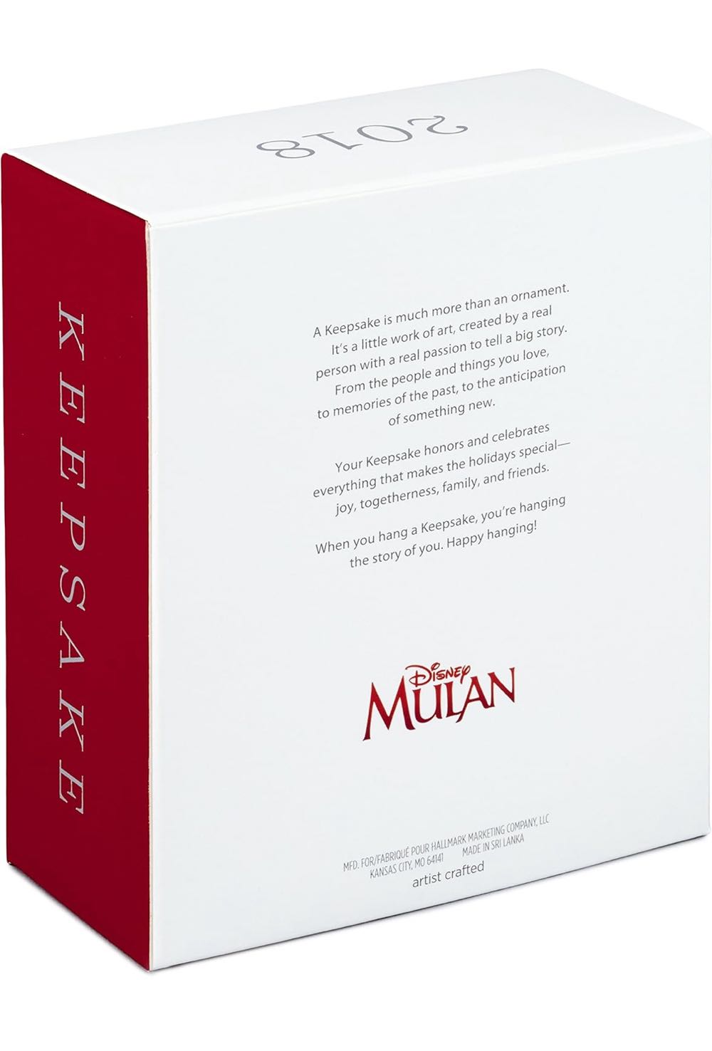 A Girl’s Best Friend - Mulan (Disney) ornament collectible [Barcode 763795395125] - Main Image 4