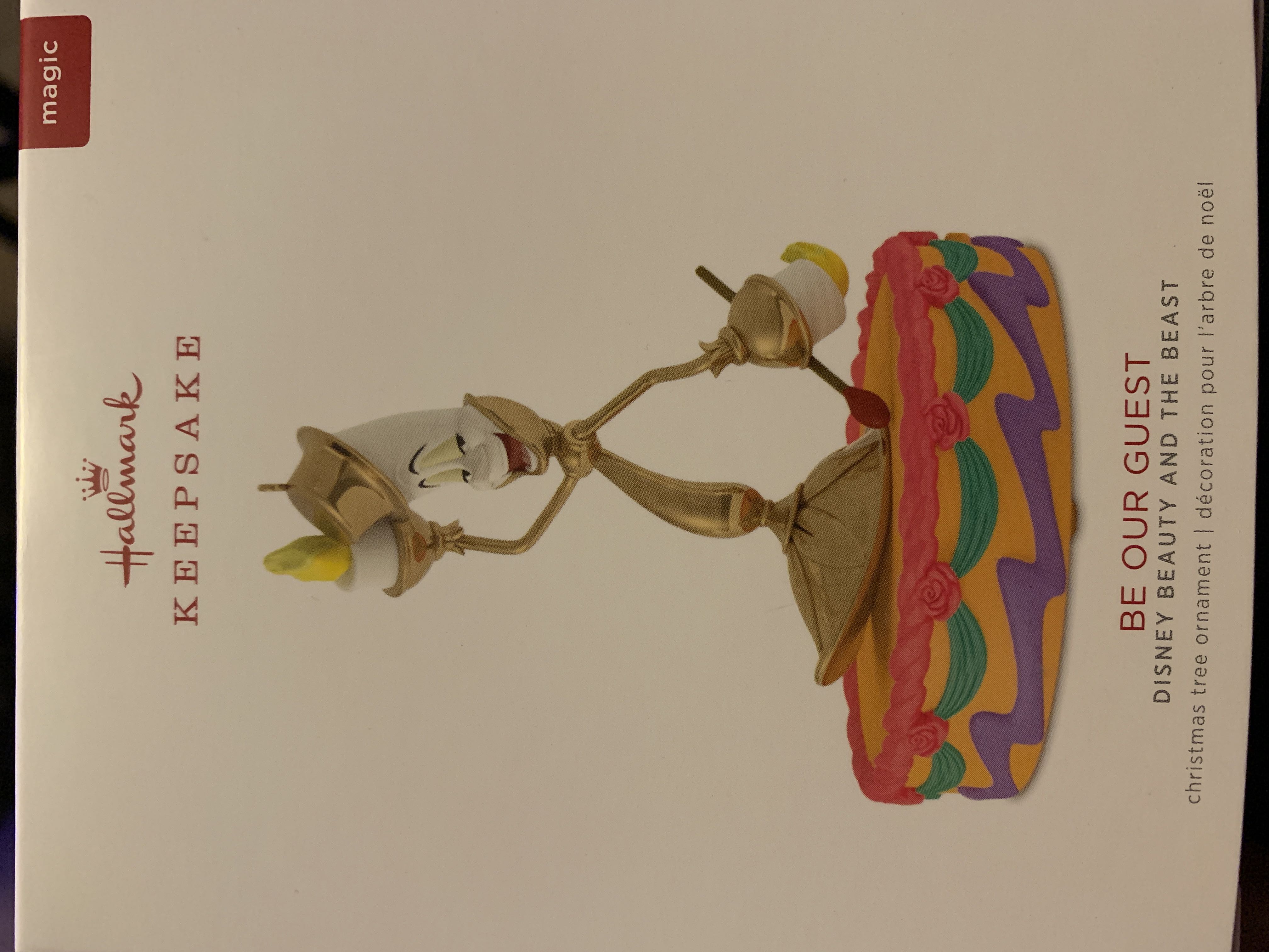 Beauty & The Beast - Be Our Guest - Disney Beauty and the Beast (Movie) ornament collectible [Barcode 763795296194] - Main Image 1
