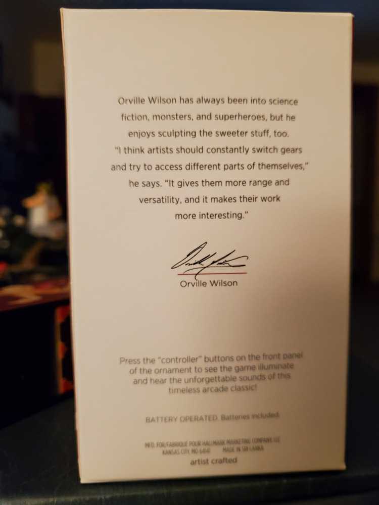 Donkey Kong Arcade Game 2018 - Donkey Kong (Donkey Kong) ornament collectible [Barcode 763795294794] - Main Image 2