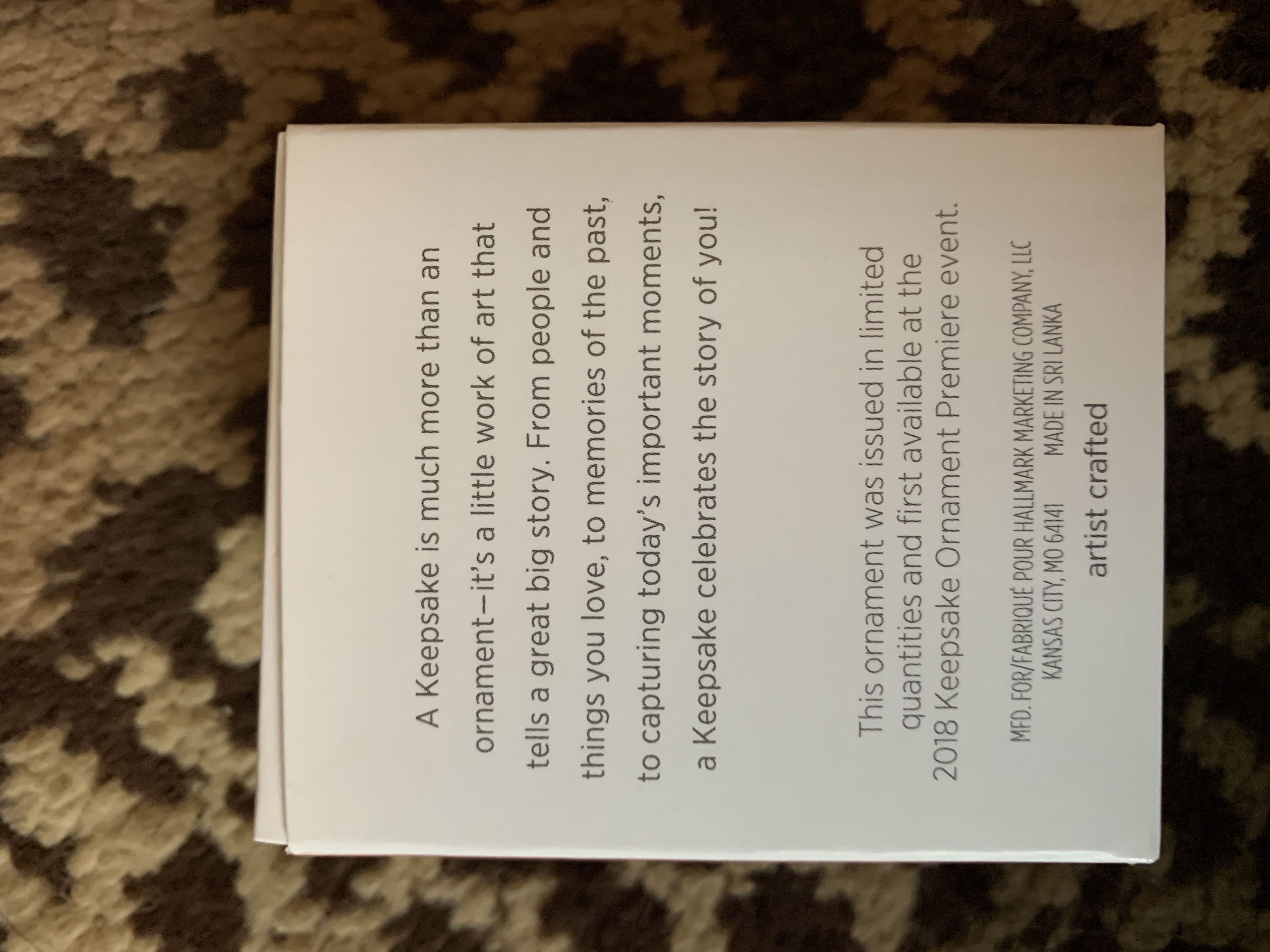 Cowardly Lion  - Miniature The Wizard Of Oz (Christmas) ornament collectible [Barcode 763795295913] - Main Image 2