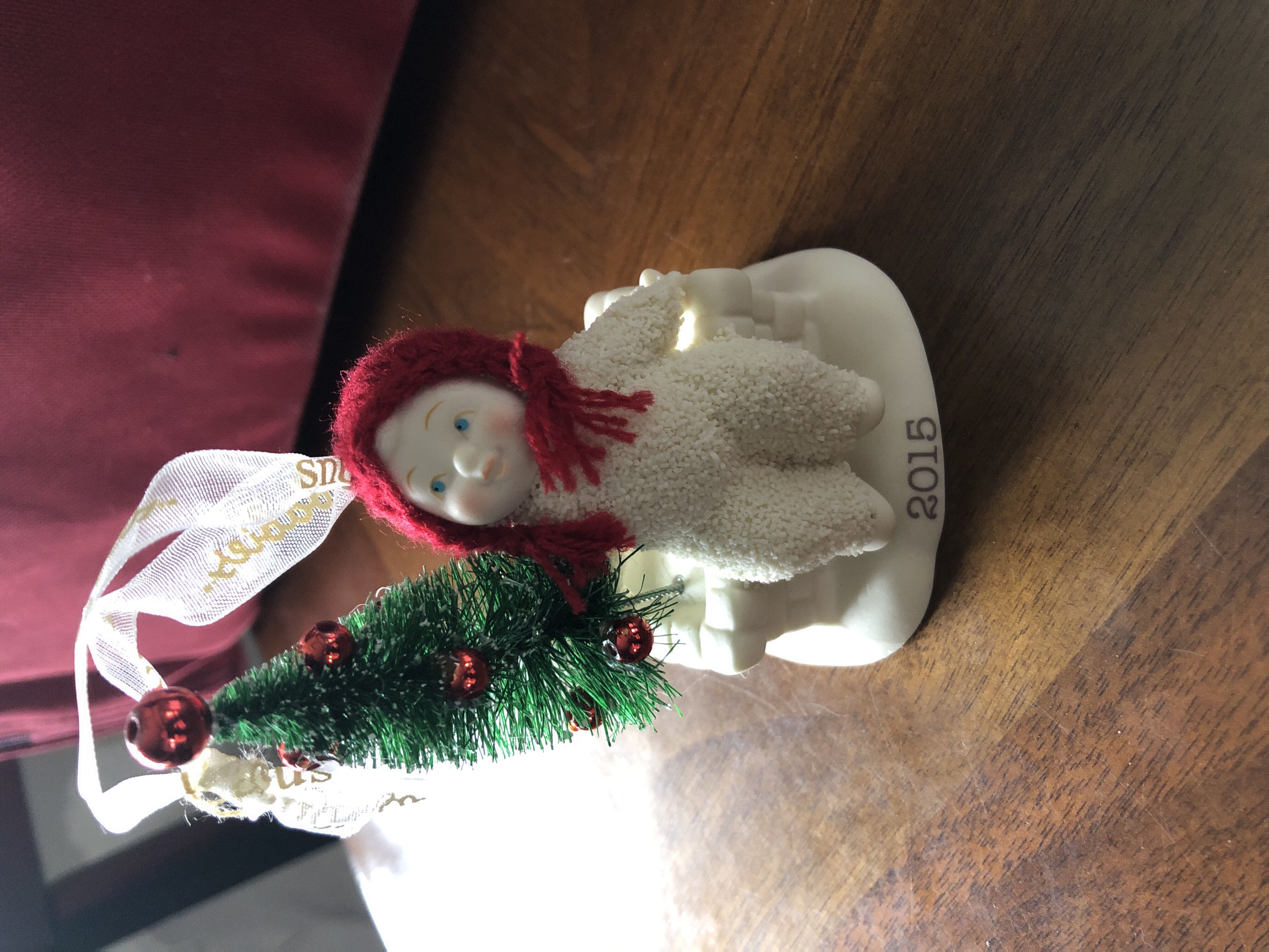 Tree Top 2015 - Snowbabies ornament collectible [Barcode 045544762090] - Main Image 2